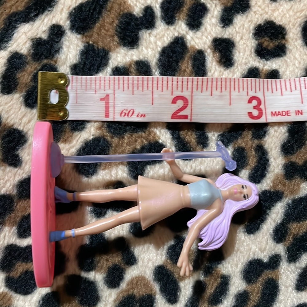 BARBIE 🩷💜 Micro Collection Mini Figure Mermaid Pop Star Dreamtopia Purple Cake - Picture 10 of 15